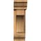Ekena Millwork Westlake Traditional Smooth Bracket w/ Offset Brace, Western Red Cedar, 5 1/2"W x 18"D x 18"H BKT0604X18X18WTL01SWR - alternate 4